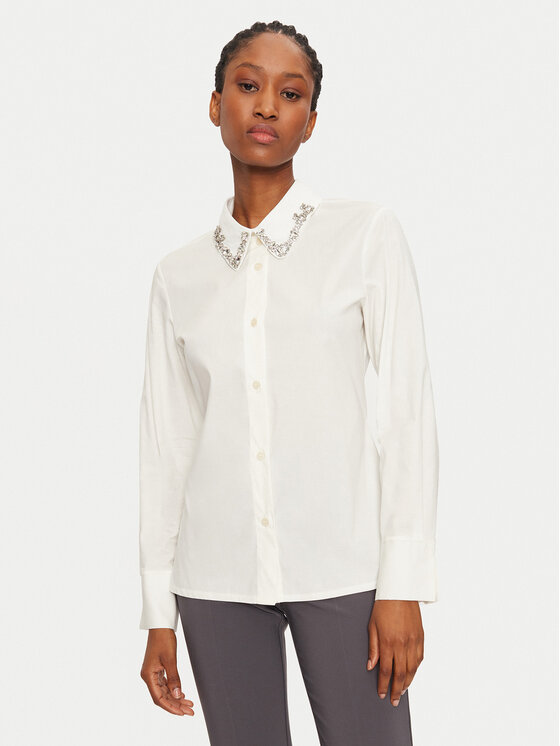 Rinascimento Rinascimento Särk 1000769863662 Valge Regular Fit