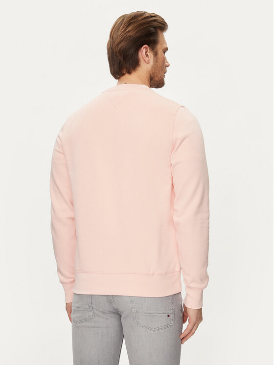 Tommy Hilfiger Tommy Hilfiger Суитшърт Logo MW0MW11596 Розов Regular Fit
