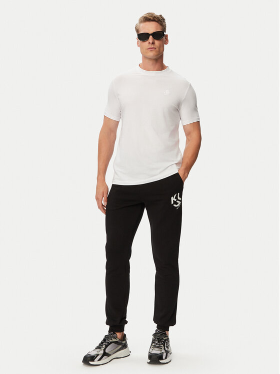 Karl Lagerfeld Jeans Karl Lagerfeld Jeans Jogginghose B3M10013 Schwarz Slim Fit
