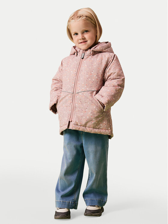 NAME IT NAME IT Kurtka przejściowa 13242820 Różowy Regular Fit