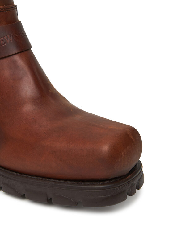 NEW ROCK NEW ROCK Gležnjarji Chelsea M-7605-S20 Rjava