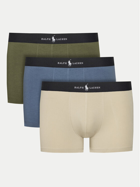 Polo Ralph Lauren Set di 3 boxer 714965507001 Multicolore, taglia : M