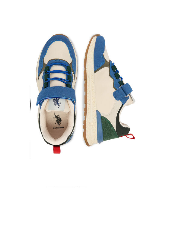U.S. Polo Assn. U.S. Polo Assn. Sneakersy EO-ALEX001K/6TY1 Écru