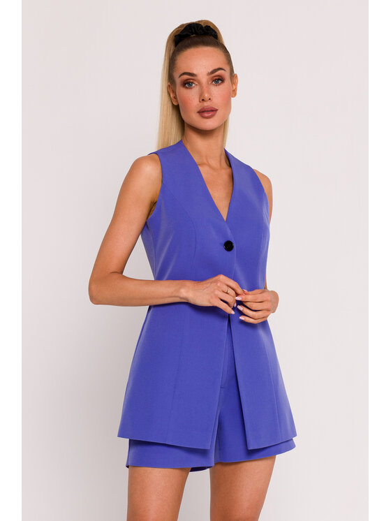 Made of Emotion Made of Emotion Giacca da abito M776 Viola Generous Fit