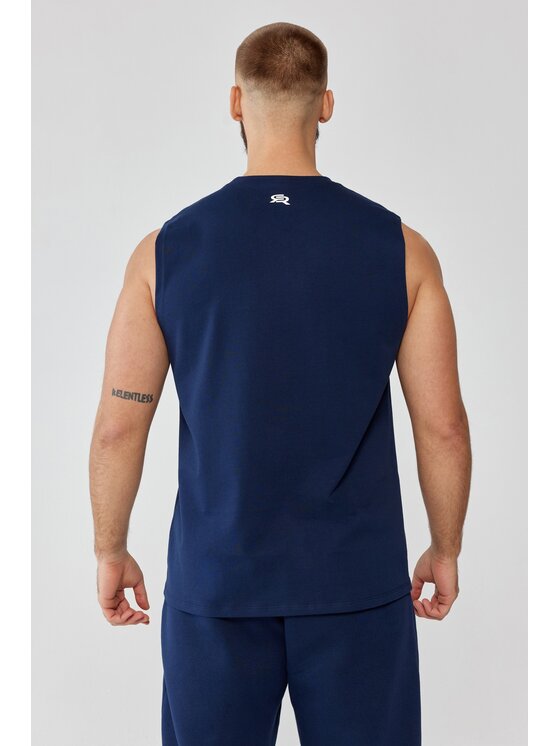 ROUGH RADICAL ROUGH RADICAL Koszulka techniczna UNIT Granatowy Slim Fit