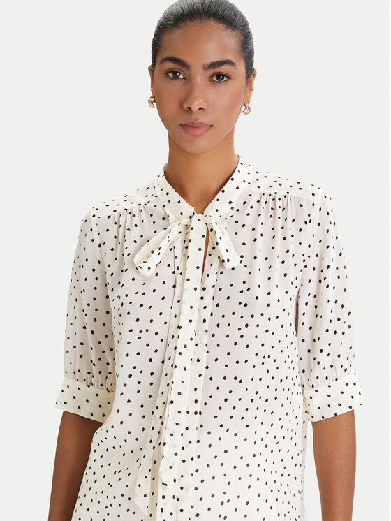 Luisa Spagnoli Luisa Spagnoli Блуза Barcolana 543049 Екрю Regular Fit