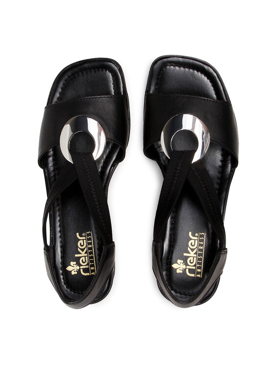 Rieker Rieker Sandalen 62662-01 Schwarz