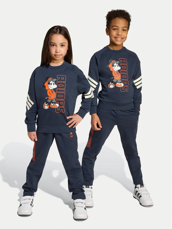 adidas adidas Trenerka Disney Mickey Mouse JM0824 Tamnoplava Regular Fit