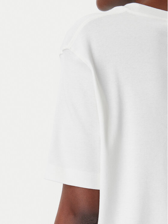 Tommy Hilfiger Tommy Hilfiger Marškinėliai Modern Cody WW0WW46158 Écru Relaxed Fit