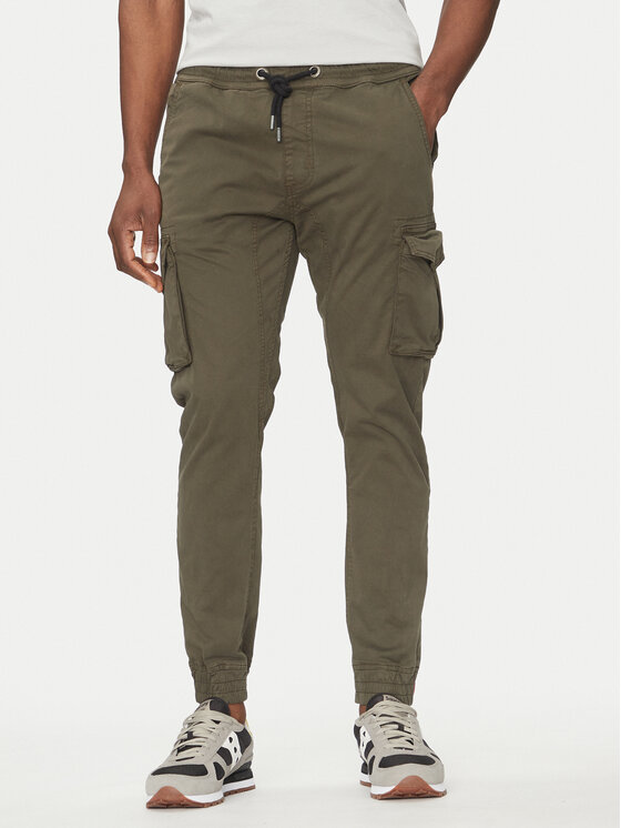 Alpha Industries Alpha Industries Joggers Twill 116202 Zöld Regular Fit