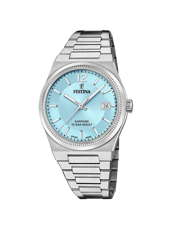 Festina Hodinky F20035-7 Strieborná