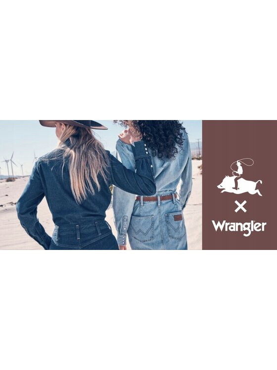 Wrangler Wrangler Jeansy SIENNA Niebieski Skinny Fit