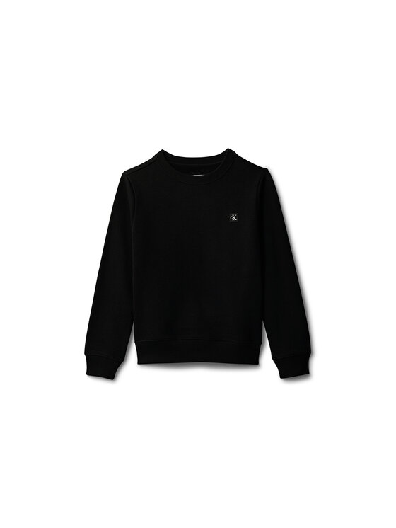 Calvin Klein Jeans Calvin Klein Jeans Sweatshirt Mini Badge LV1CKSJB33 Schwarz Regular Fit