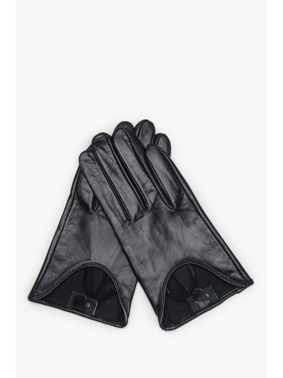 Estro Estro Rękawiczki Damskie ER00118426 Czarny