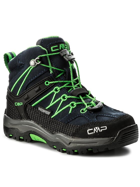 CMP CMP Bakancs Kids Rigel Mid Trekking Shoes Wp 3Q12944K Sötétkék