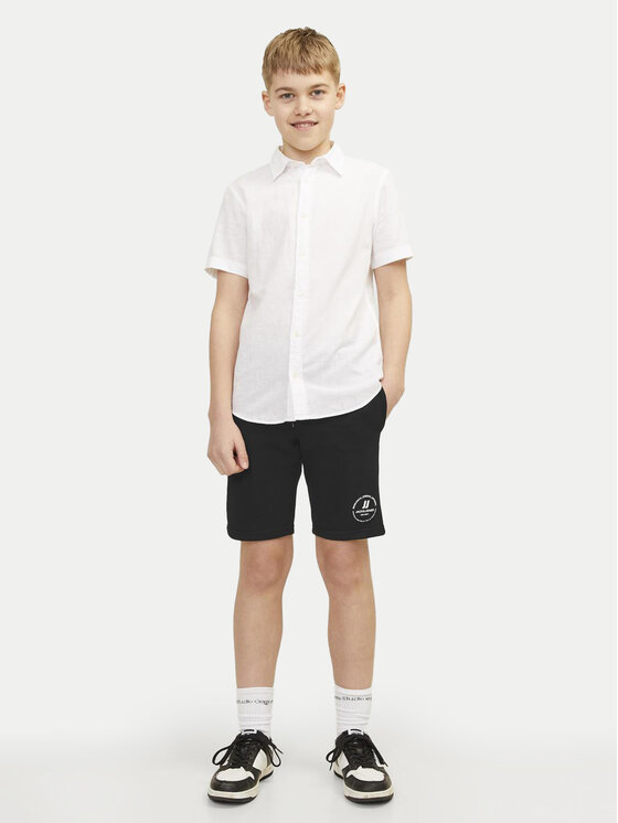 Jack & Jones Junior Jack & Jones Junior Sport rövidnadrág Swift 12249966 Fekete Slim Fit
