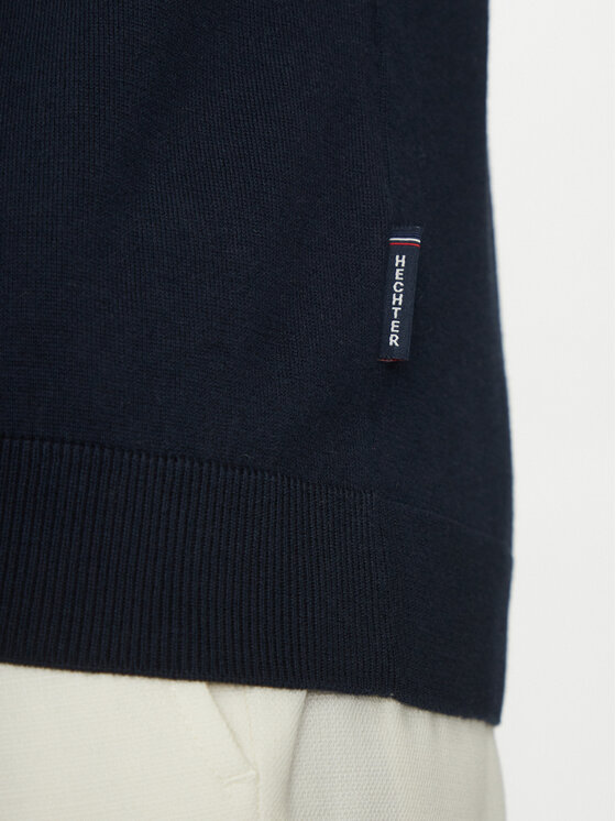 Hechter Paris Hechter Paris T-krekls 65016 151801 Tumši zils Regular Fit