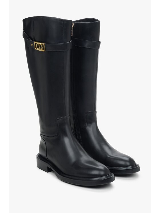 Estro Estro Μπότες ER00114257 Μαύρο