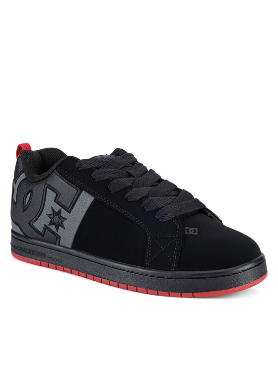 DC DC Sneakersy COURT GRAFFIK SQ ADYS100442-BYR Černá