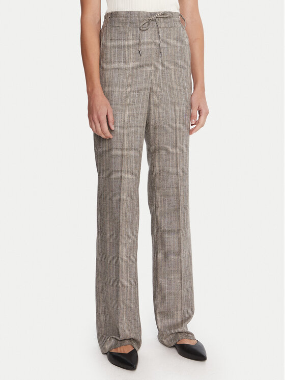 Marella Marella Stoffhose Elodia 2523136071 Grau Regular Fit
