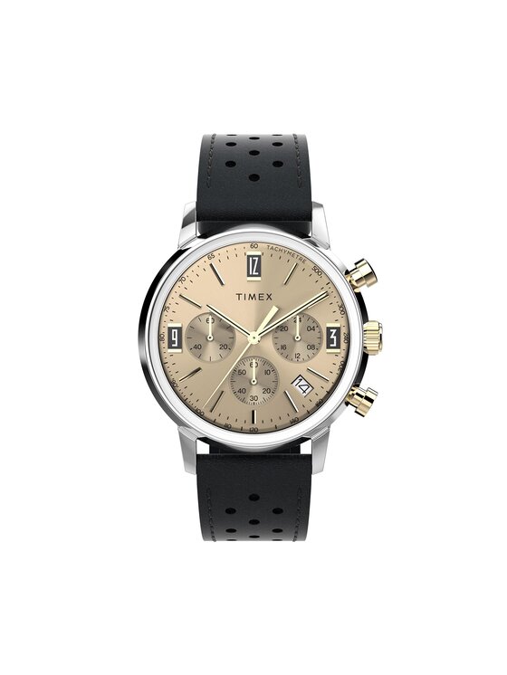 Timex Timex Hodinky Marlin Chronograph TW2W10000 Čierna