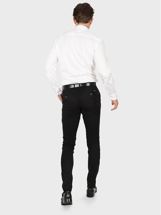 Evenemen Evenemen Koszula Punto Twill G2 Biały Slim Fit
