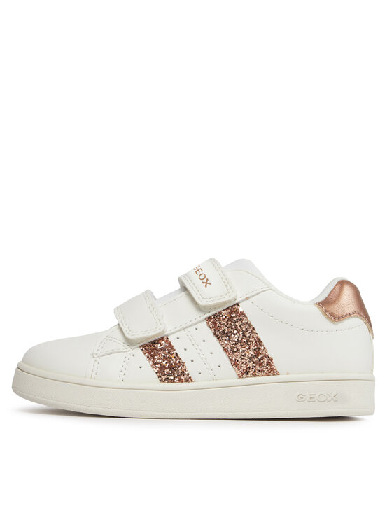 Geox Geox Tenisice J Eclyper Girl J45LRA 000BC C1ZH8 S Bijela