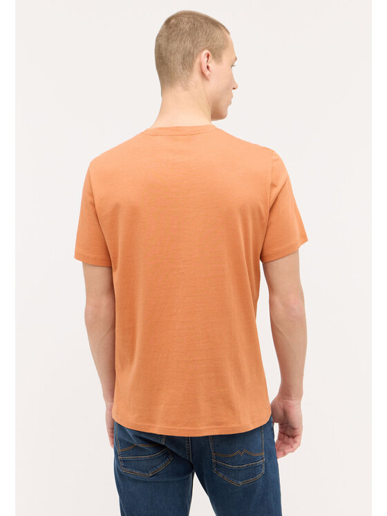 Mustang Mustang T-shirt AUSTIN Arancione Regular Fit