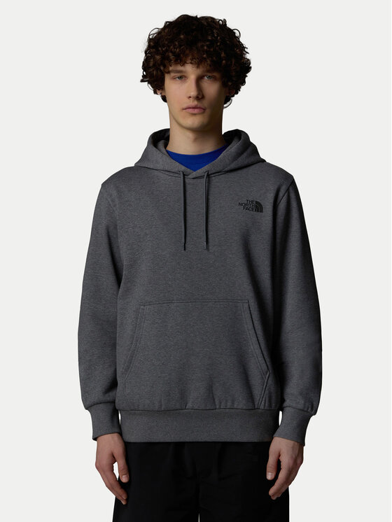 The North Face Bluză Simple Dome NF0A89FC Gri Regular Fit