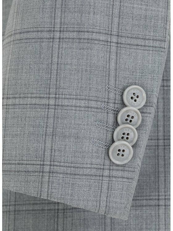 Pako Lorente Pako Lorente Marynarka P24SF-3G-006 Szary Slim Fit
