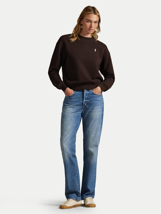 Polo Ralph Lauren Polo Ralph Lauren Μπλούζα 211971697008 Καφέ Relaxed Fit