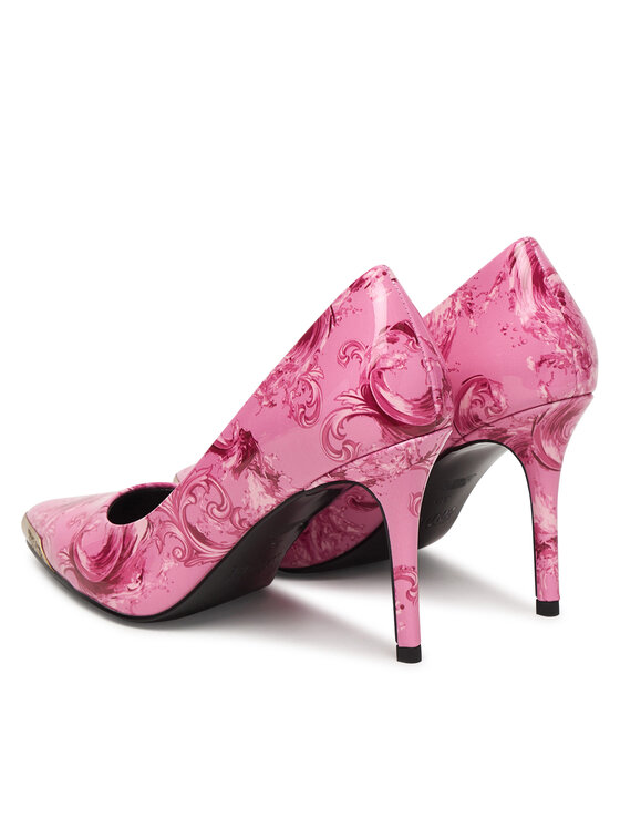 Versace Jeans Couture Versace Jeans Couture Pantofi cu toc subțire 80VA3S50 ZS366 499 Roz