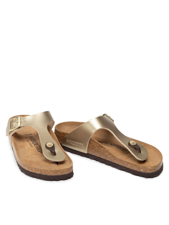 Birkenstock Birkenstock В'єтнамки Gizeh Bs 1016109 Золотий