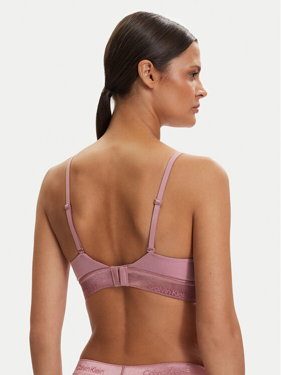 Calvin Klein Underwear Calvin Klein Underwear Podprsenka Bralette LV00QF8825 Růžová