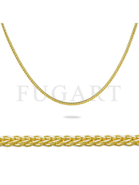 Fugart Fugart Naszyjnik Złoty łańcuszek Lisi Ogon 45 cm FUG1-26-L00038-2/1.63 Złoty