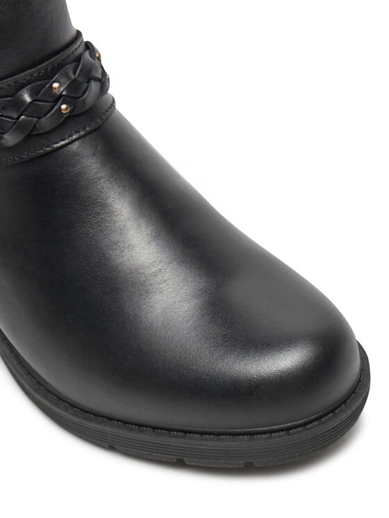 Clarks Clarks Botine Hearth Kaylie 26179613 Negru