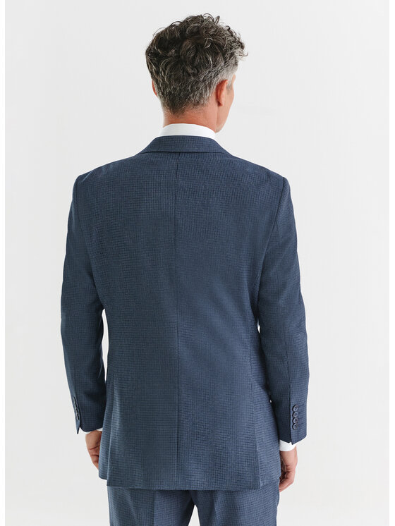Pako Lorente Pako Lorente Marynarka P23WF-3G-004 Granatowy Slim Fit