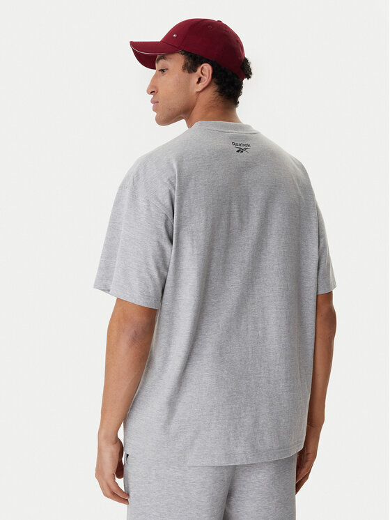 Reebok Reebok Póló Beglin RK25554CCM Szürke Relaxed Fit