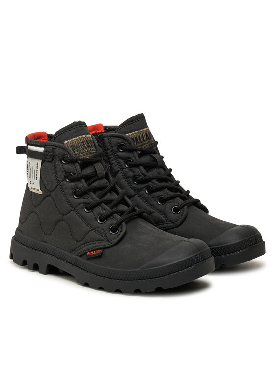 Palladium Palladium Ορειβατικά παπούτσια 74386-008-M Μαύρο