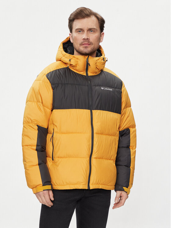 Columbia Columbia Зимова куртка Pike Lake™ II Hooded Jacket Жовтий Regular Fit