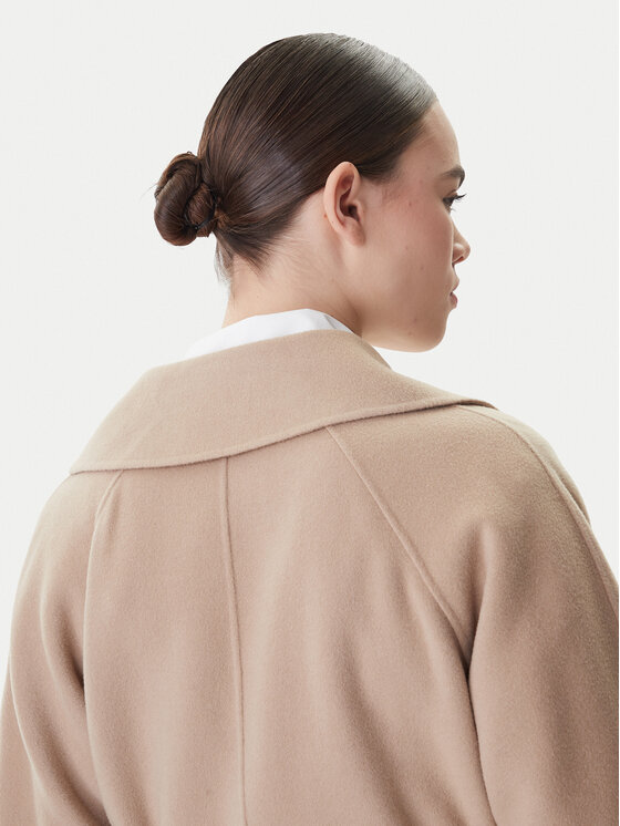 Weekend Max Mara Weekend Max Mara Gyapjú kabát Civada 2615011011 Bézs Regular Fit