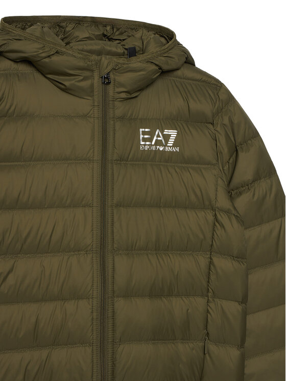 EA7 Emporio Armani EA7 Emporio Armani Geacă din puf 7B000035 AF12477 U7014 Kaki Regular Fit
