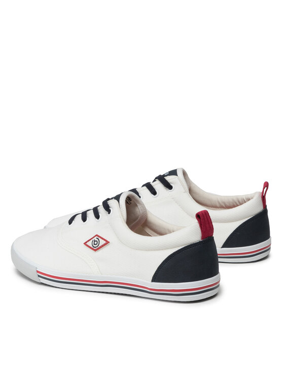 Bugatti Bugatti Sneakers aus Stoff 321-A7X01-6900 Weiß