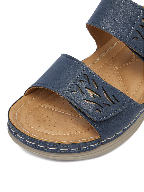 Go Soft Go Soft Pantoletten CEO-WYL05010-11 Blau