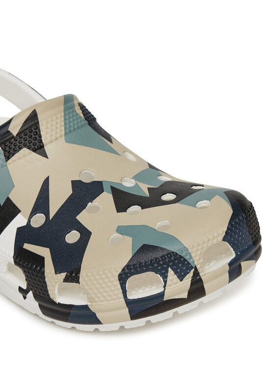 Crocs Crocs Şlapi Geo Camo Clog 211009 Colorat