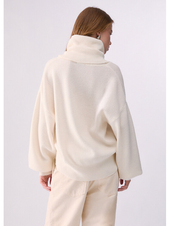Liu Jo Liu Jo Maglione CF6250MS00910701 Bianco Regular Fit