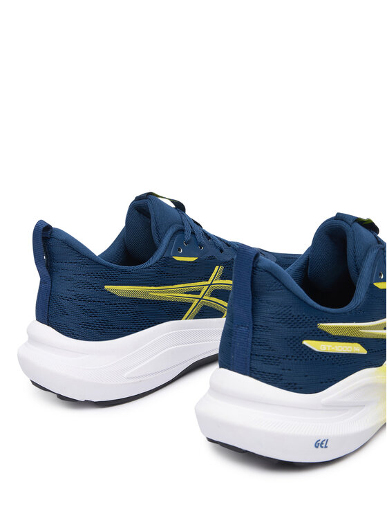 Asics Asics Παπούτσια για Τρέξιμο Gt-1000 14 Gs 1014A382 Σκούρο μπλε