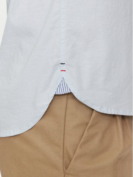 Tommy Hilfiger Tommy Hilfiger Koszula Oxford MW0MW25037 Błękitny Regular Fit