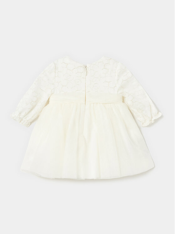 Mayoral Mayoral Elegantes Kleid 2.855 Écru Regular Fit