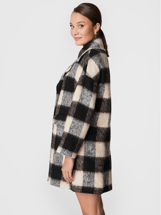 Red Valentino Red Valentino Вълнено палто 1R3CAF056HR Бежов Regular Fit